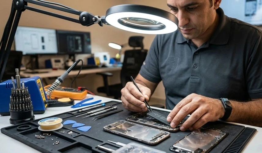 اصلاح الجوالات بواسطة فني محترف